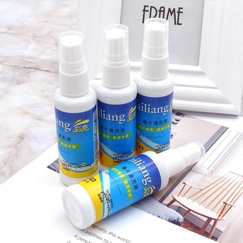 Glasses cleaning fluid Glasses cleaning fluid Water Mobile phone computer screen Eye lens spray Anti-fog cleaner Care solution 2