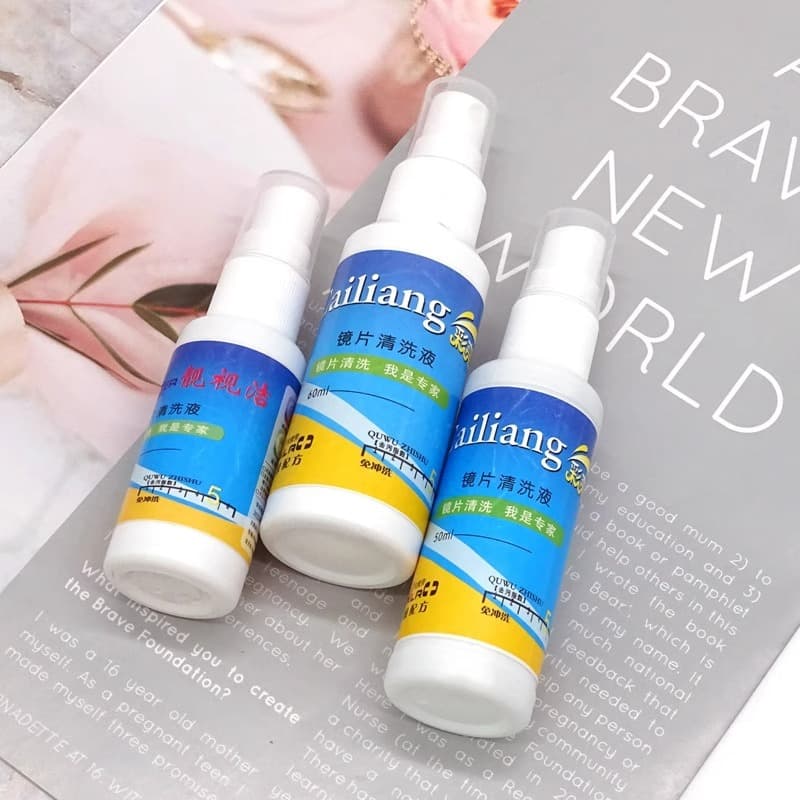 Glasses cleaning fluid Glasses cleaning fluid Water Mobile phone computer screen Eye lens spray Anti-fog cleaner Care solution 5