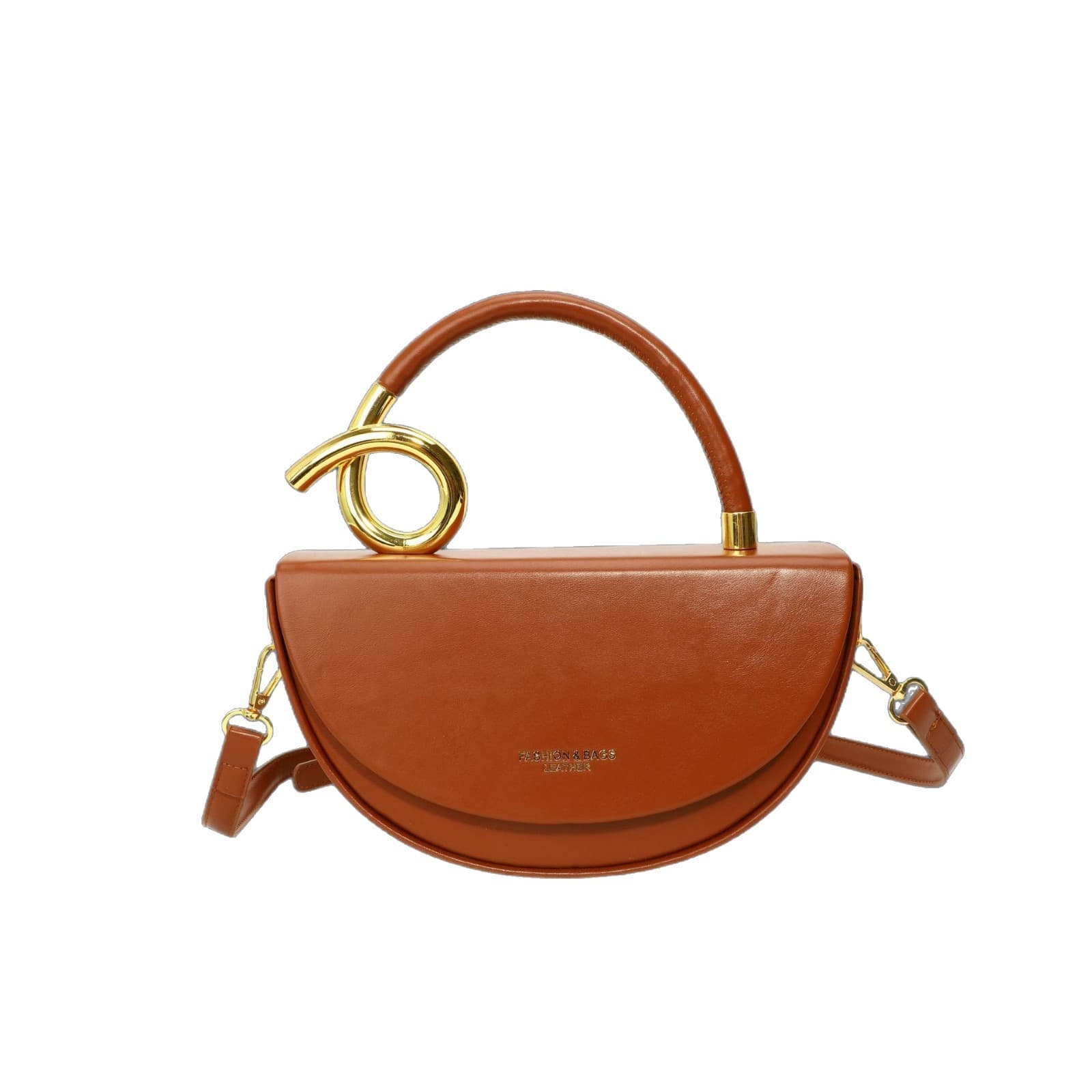 Fashionable niche handbags, simple 2026 new high-end crossbody bags, women’s saddle bags, European and American trendy crossbody bags 6