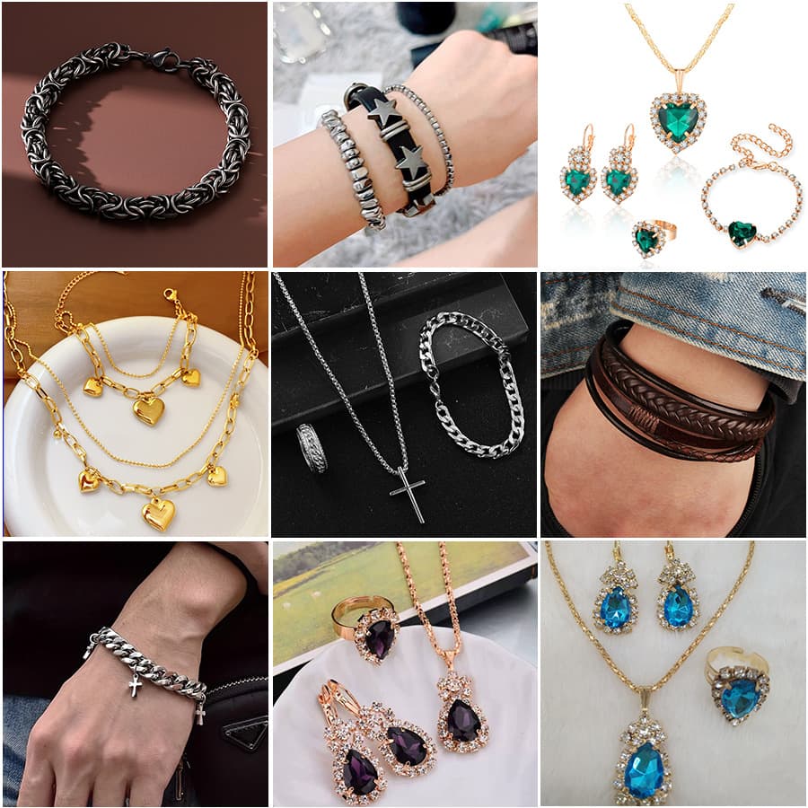 Cross-border popular watch women's suit temperament fashion women's diamond watch DIY new niche watch for women 5