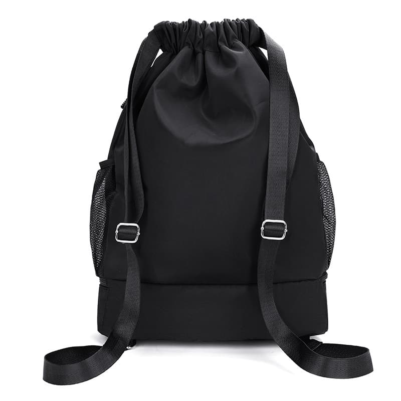 Drawstring drawstring storage bag basketball training sports backpack men and women outdoor travel large capacity lightweight backpack 4