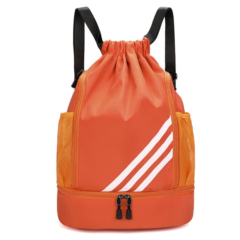 Drawstring drawstring storage bag basketball training sports backpack men and women outdoor travel large capacity lightweight backpack 7