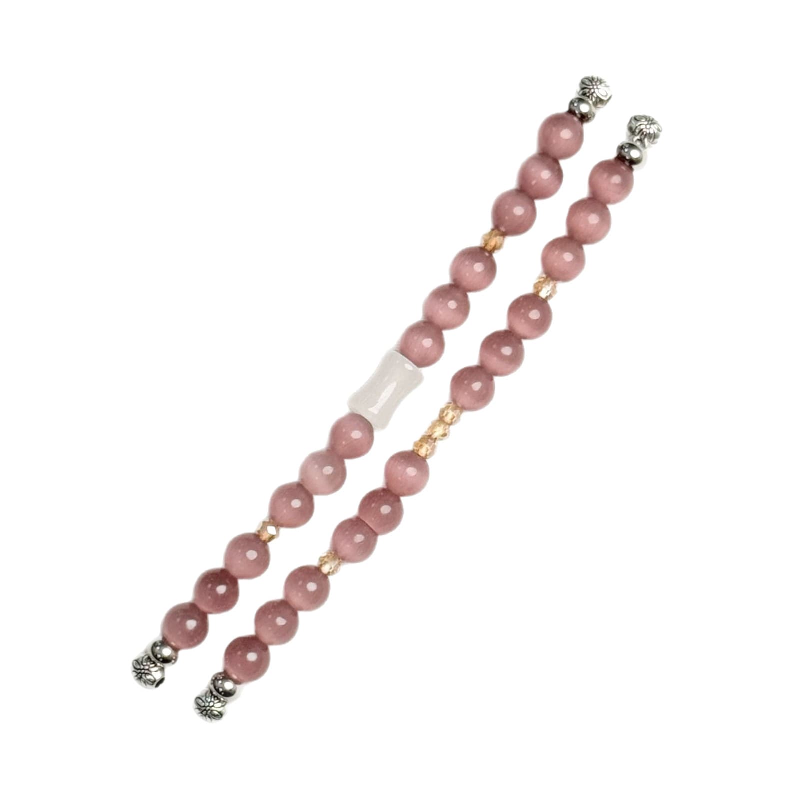 Crystal bracelet suitable for smart Huawei band 11 watch strap 9/8 new beaded Honor 10/9 wristband women's summer 6