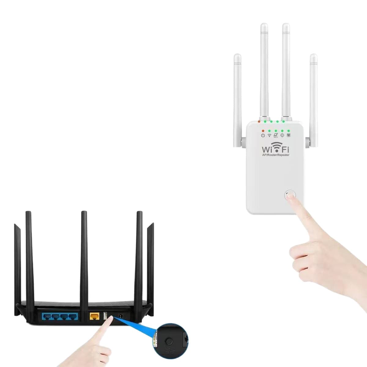 Repeater wifi wireless signal amplifier booster British standard extender extender home wholesale router 6