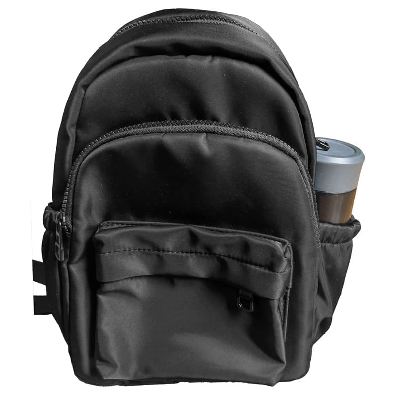 Multifunctional dual-use small backpack, commuting carry-on small chest bag, side pockets that can hold water cups, waterproof casual men's bags 5