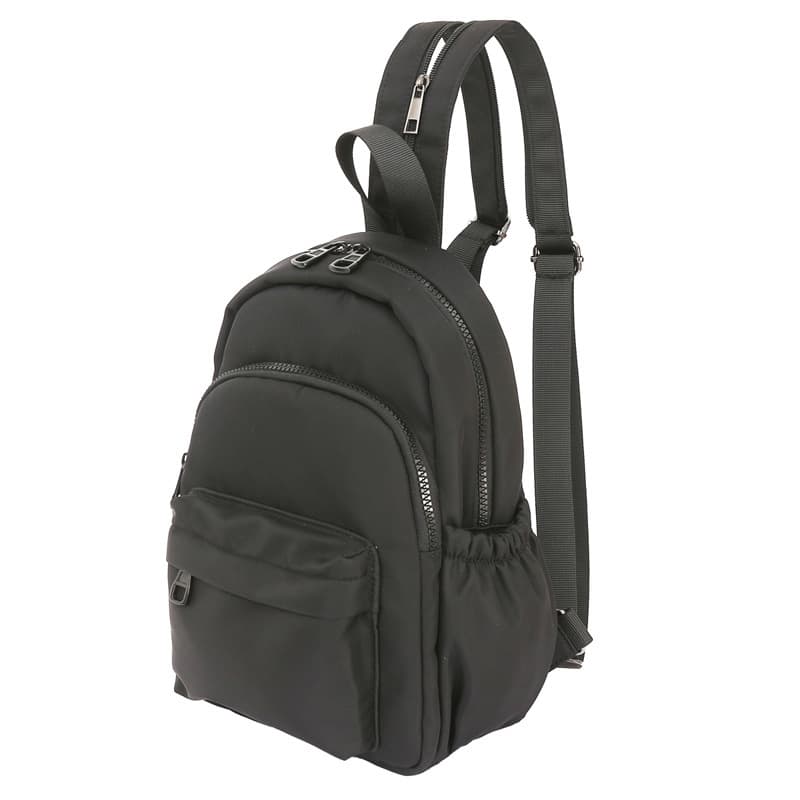 Multifunctional dual-use small backpack, commuting carry-on small chest bag, side pockets that can hold water cups, waterproof casual men's bags 6