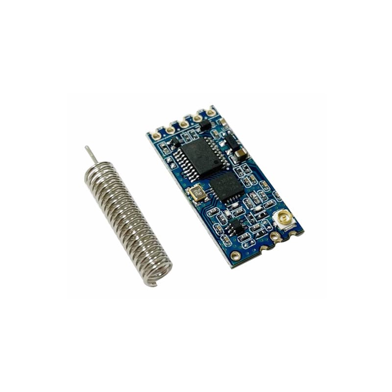 HC-12 wireless module 433MHz receiving and transmitting 1km serial communication transparent transmission data transmission si4438 networking 7