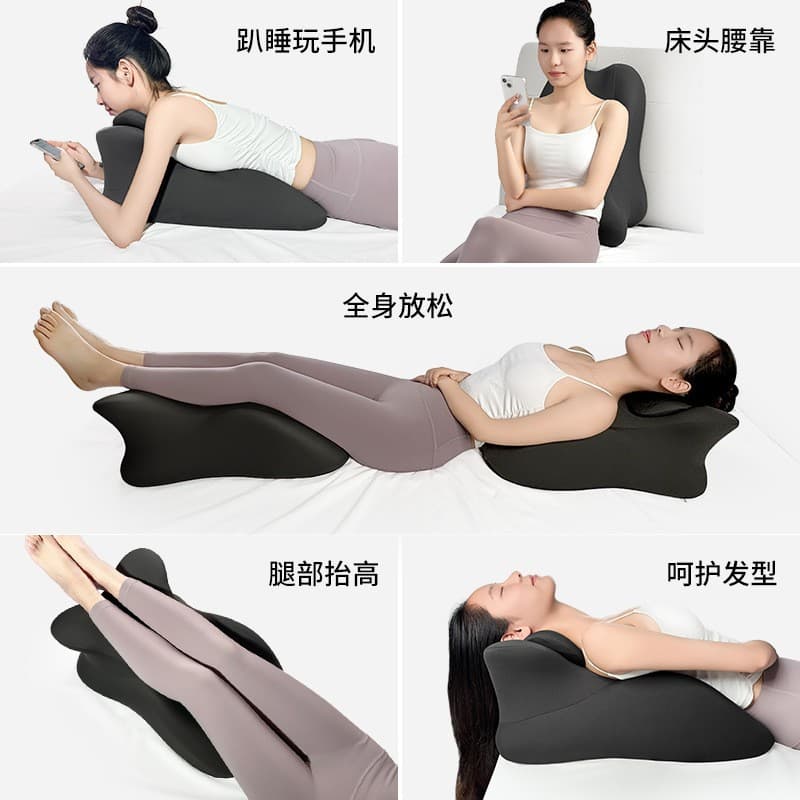 Cross-border bed sleeping pillow, intercourse mat, bed head pillow, waist pillow, multi-functional lying pillow to raise buttocks for couples 5