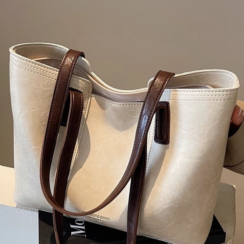 Large Capacity Women's Shoulder Bag 2025 New Fashion Work Commuting Trendy Handbag Large Bag Trendy Tote Bag 3
