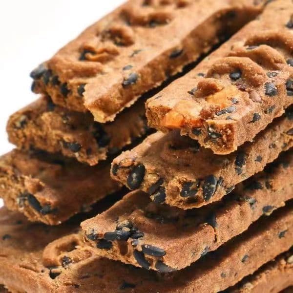 Five black alkali water cereal cakes puffed snacks multi-grain biscuits snacks snacks meal replacement full breakfast food snacks 3