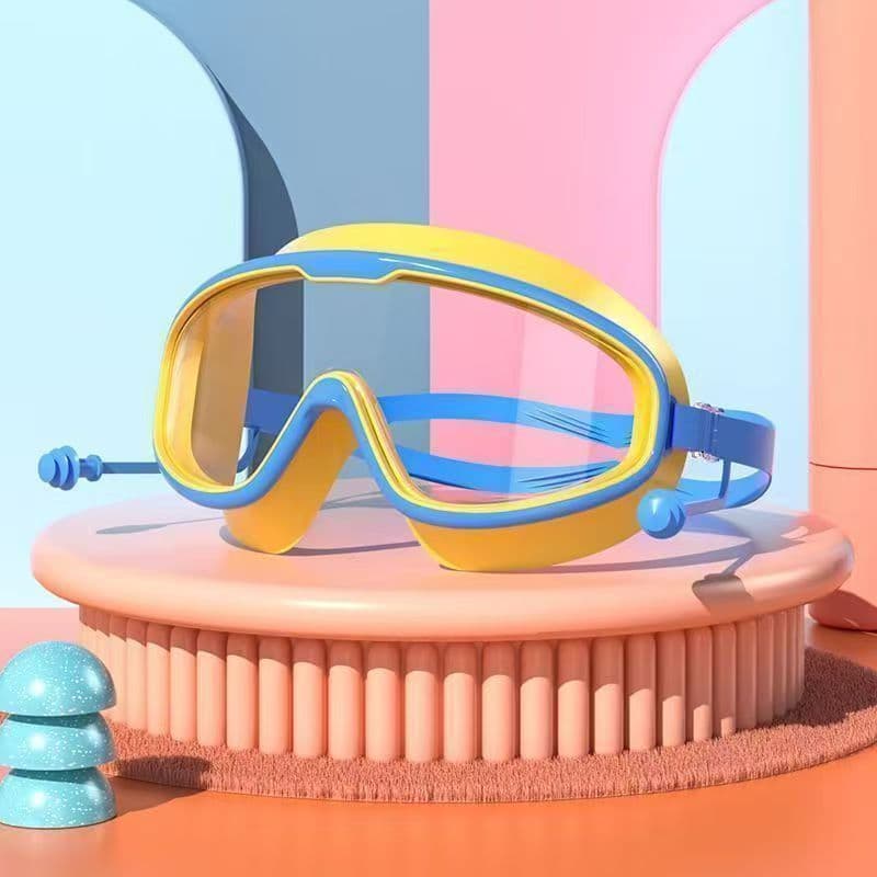 Hair shampoo artifact, baby waterproof glasses, children's baby bath waterproof cap, swimming child shampoo goggles, goggles 7