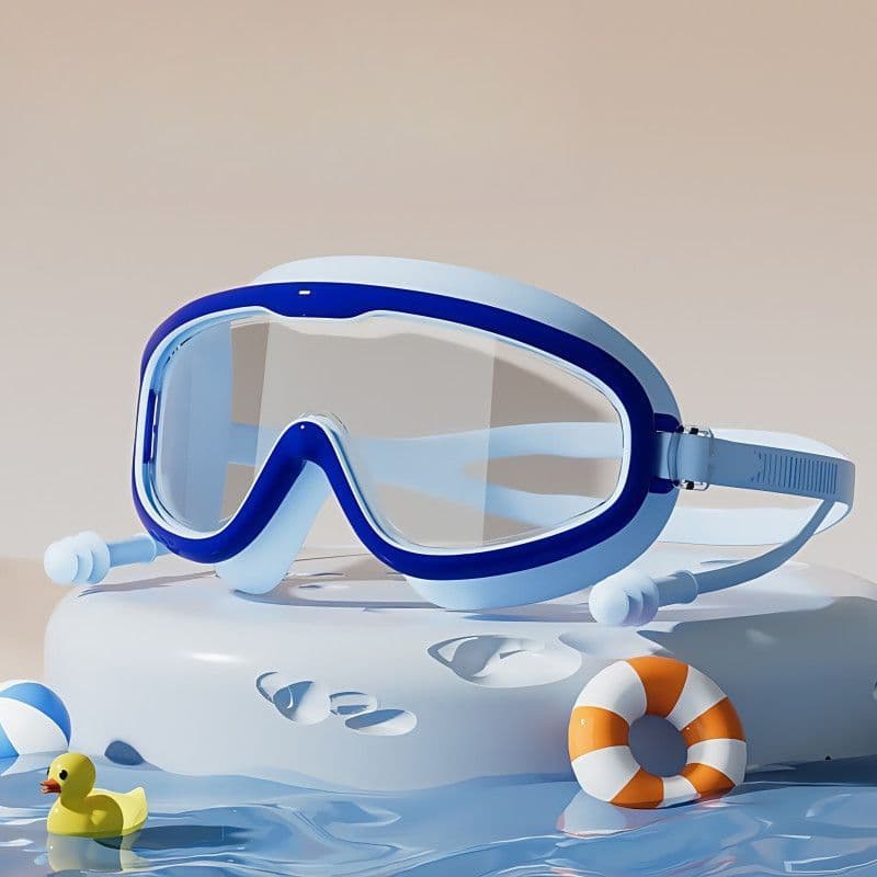 Hair shampoo artifact, baby waterproof glasses, children's baby bath waterproof cap, swimming child shampoo goggles, goggles 9