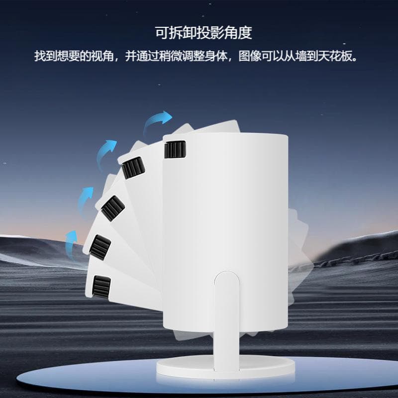 M5 home mini projector small mini outdoor camping B&B portable home theater projector 5
