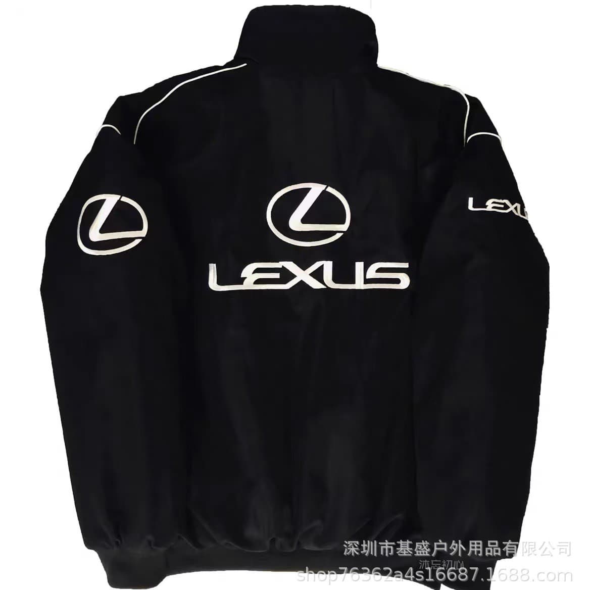 F1 racing suit embroidered jacket cross-border best-selling retro motorcycle riding suit baseball suit plus cotton jacket supports customization 5