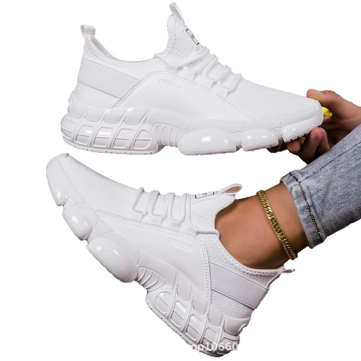 Dad's shoes mesh breathable casual trendy shoes outdoor fashion versatile ready-made student running shoes 6