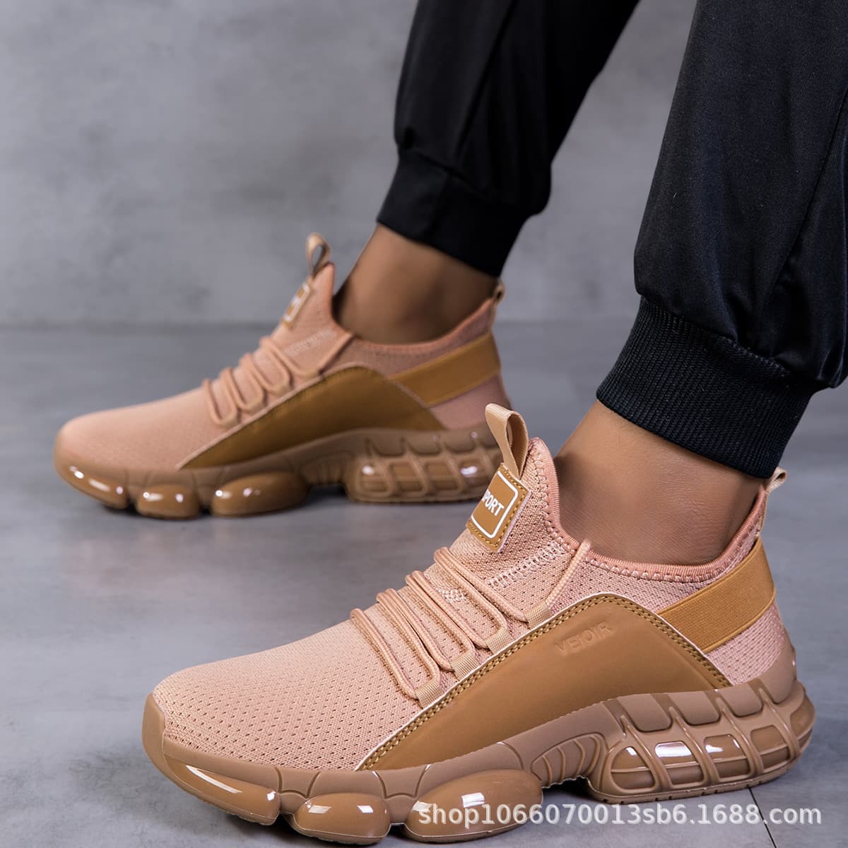 Dad's shoes mesh breathable casual trendy shoes outdoor fashion versatile ready-made student running shoes 7
