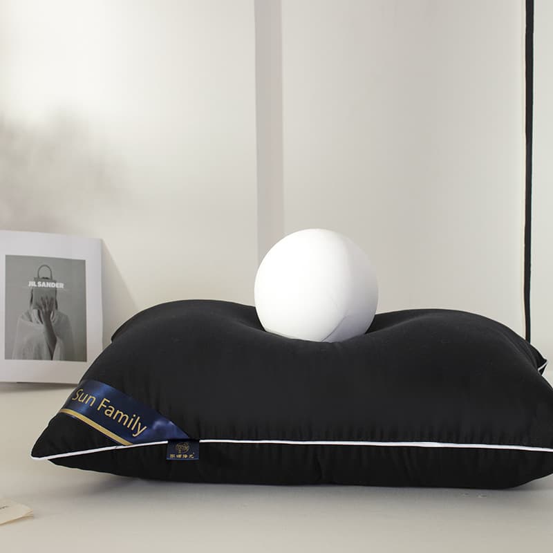 Wholesale hotel's same feather silk pillow for office workers, students, adult sleeping pillows, cervical vertebra neck protection side sleeping pillows 10