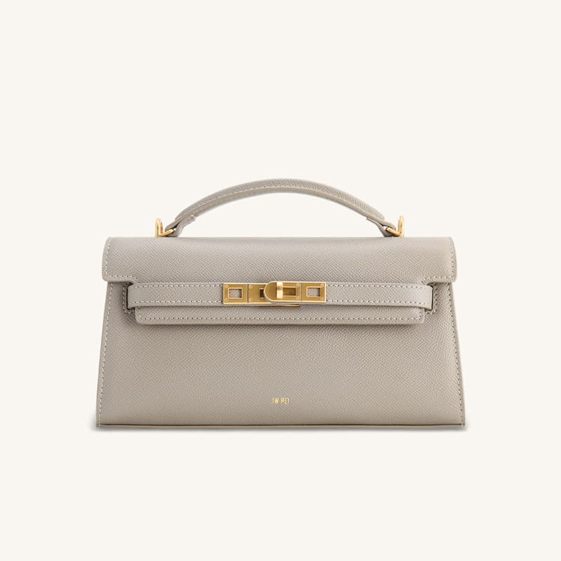 JW PEI handbag Noor crocodile pattern Kelly bag new high-end portable crossbody bag women's bag 2T273 10