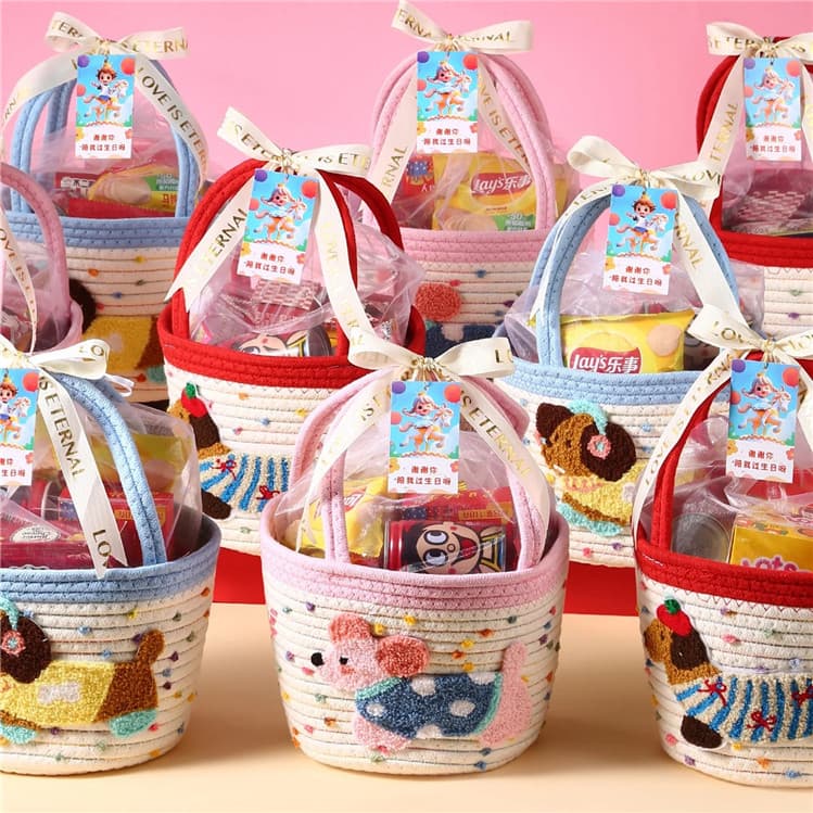 Dopamine storage box Kindergarten graduates’ day souvenir gift for ten-year-old full-month baby banquet one-year-old snack return gift box 4