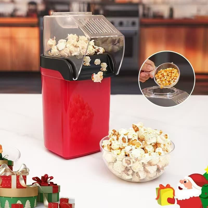 Cross-border mini hot air popcorn machine for home use small electric blower puffer popcorn machine for home use