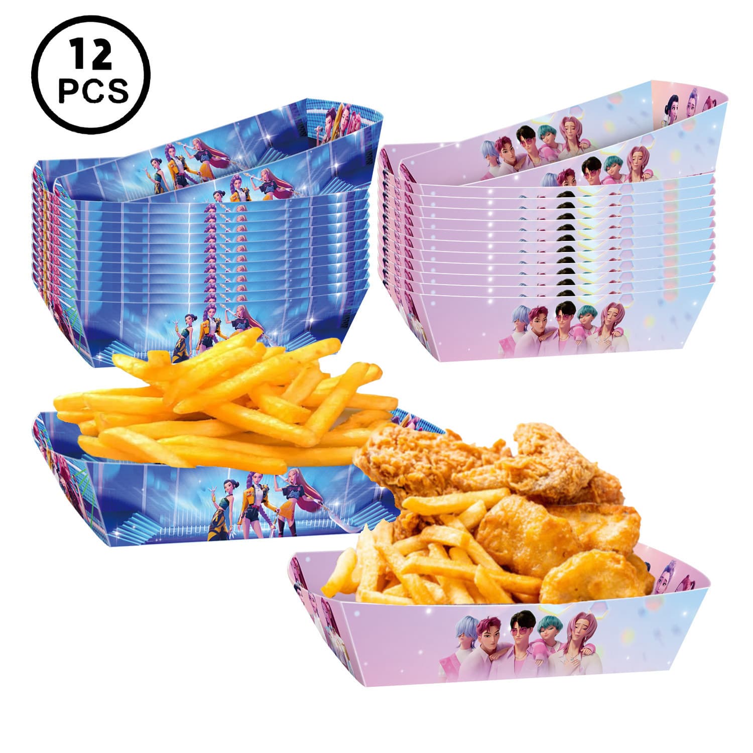 New Witch Hunters theme party decoration supplies disposable paper plates, paper towels, banners, flags, knives, forks and spoons 9