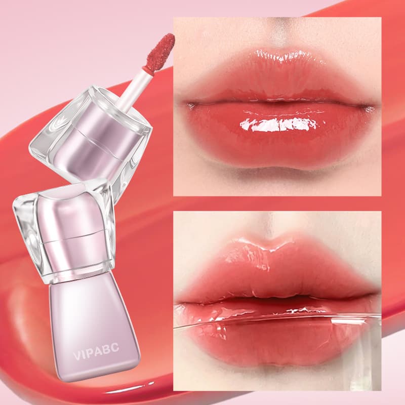 VIPABC water-gloss mirror pout lip moisturizing, delicate, clear and natural student whitening water-gloss lip glaze 4