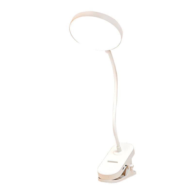Factory direct supply clip-on desk lamp super bright eye protection study lamp rechargeable plug-in student dormitory lamp clip bedside lamp 6