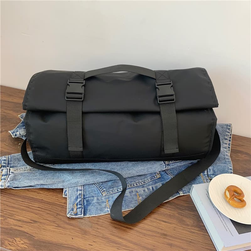 Large-capacity travel bag 2025 new style business trip and boarding college student luggage backpack dry and wet separation sports fitness bag 10