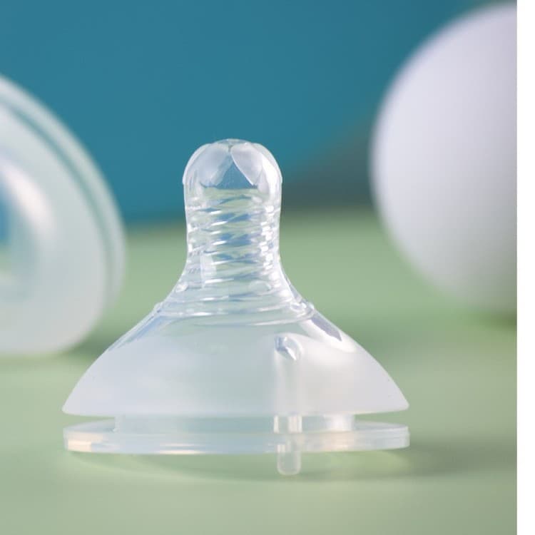 Baby pacifier, wide diameter, universal 5cm bottle, food grade silicone pacifier, soft maternal and infant supplies, wholesale 10