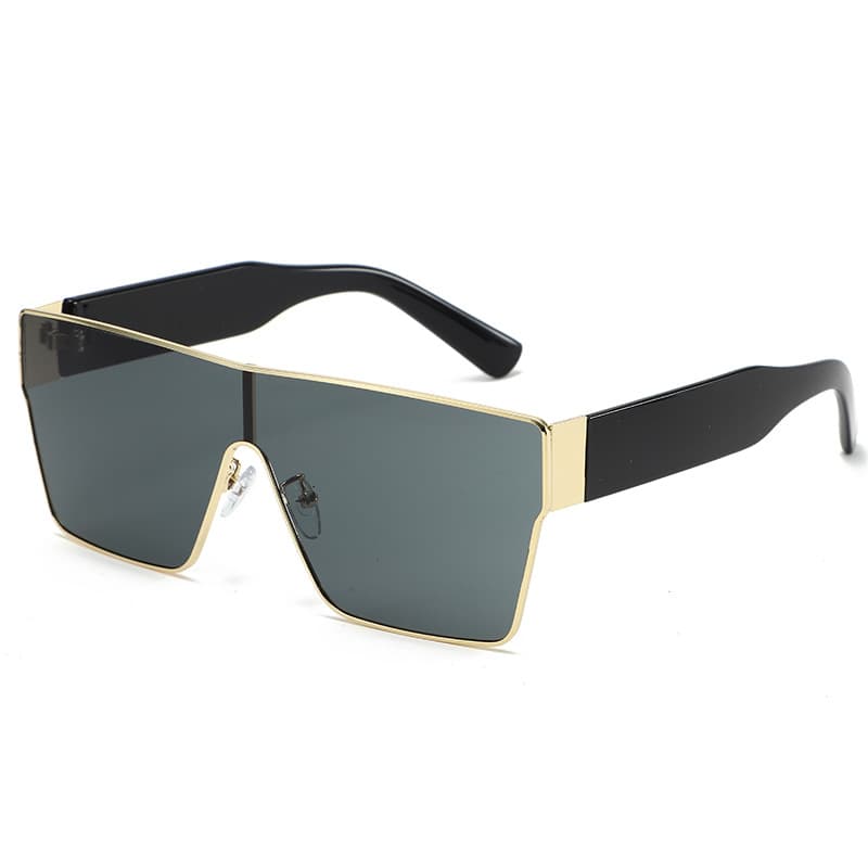 Square conjoined large frame sunglasses 2025 new anti-UV sunglasses women's trendy sunglasses 5