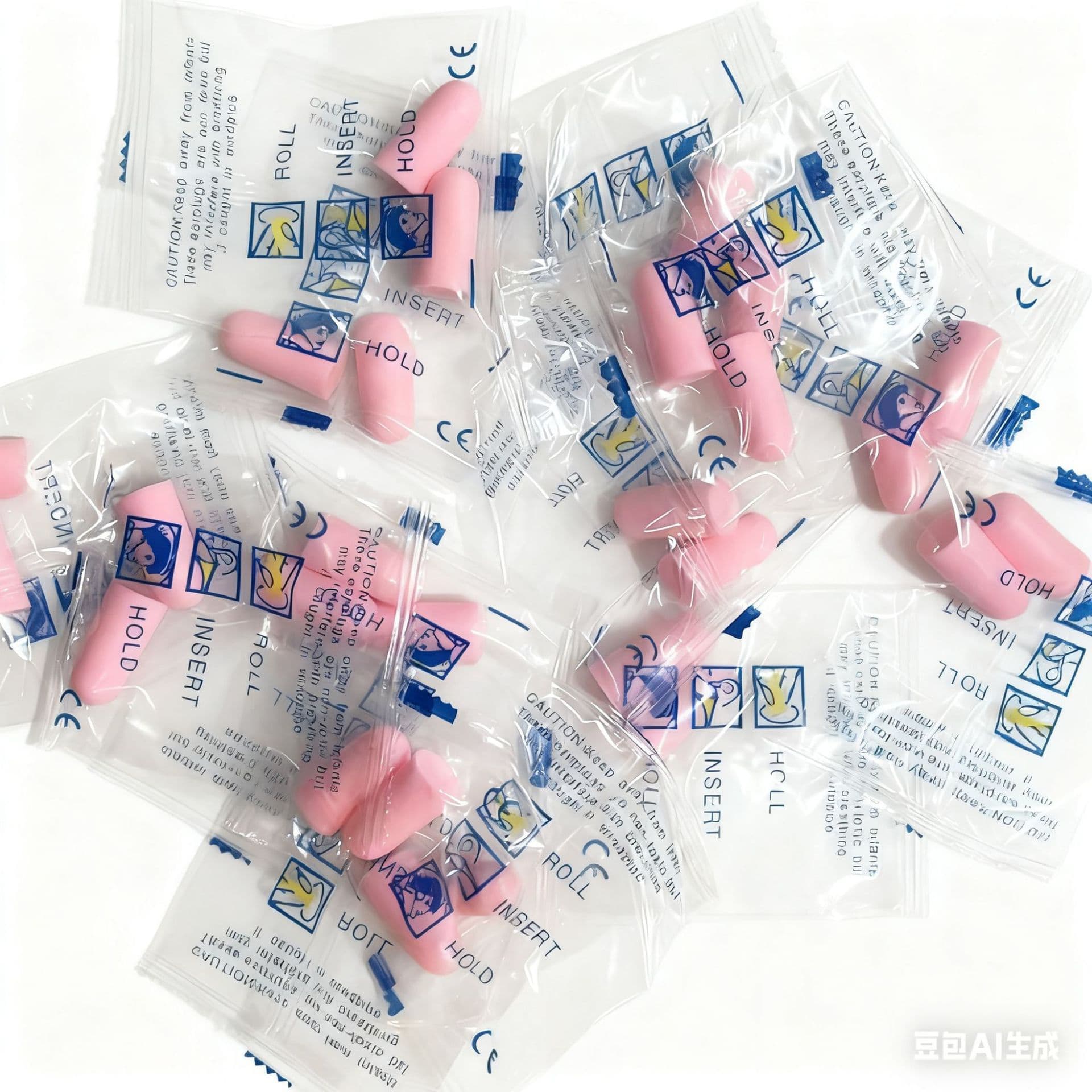 Distribution anti-noise earplugs Christmas tree earplugs sleep study work silicone waterproof earplugs sound isolation earplugs 10