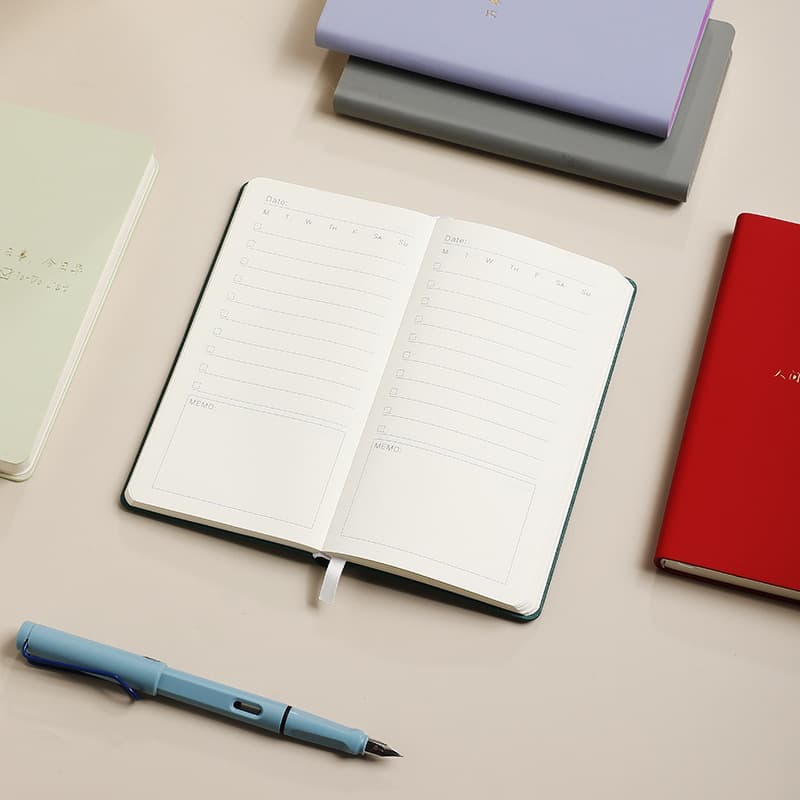 A6 notebook portable pocket notepad todolist day plan student handbook diary 5