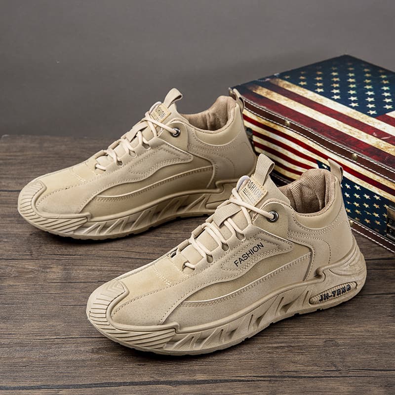 Autumn and winter large size men's shoes 48 fashionable and versatile sports and leisure shoes soft sole non-slip travel shoes plus velvet warm cotton shoes 8