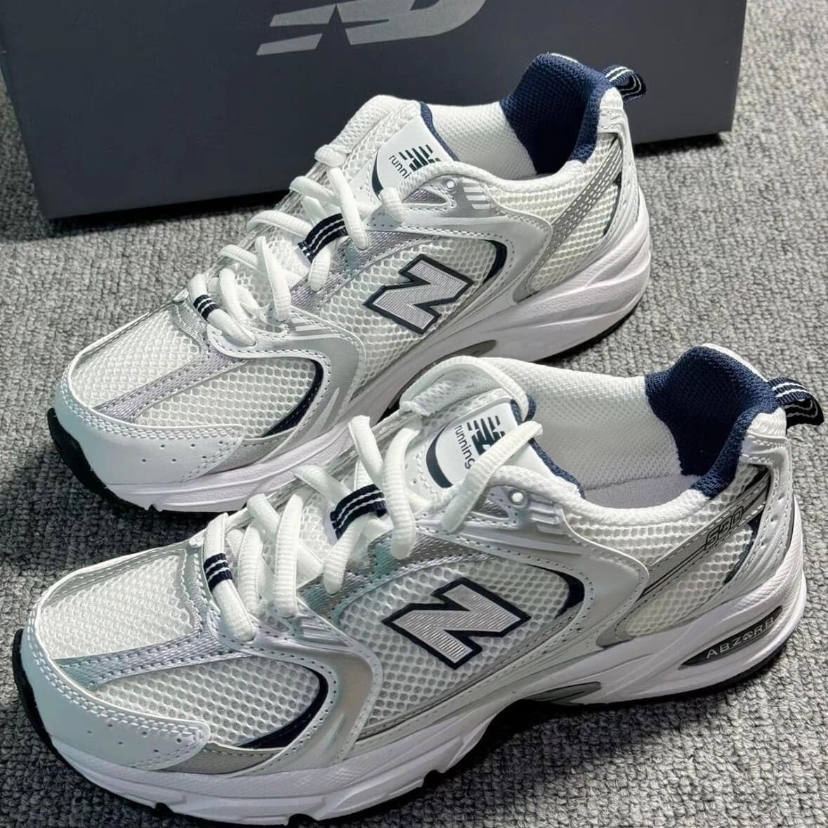 Cross-border Putian shoes pure original nb530 sports shoes men's and women's running shoes versatile fashion heightening dad shoes trend shoes 1 2