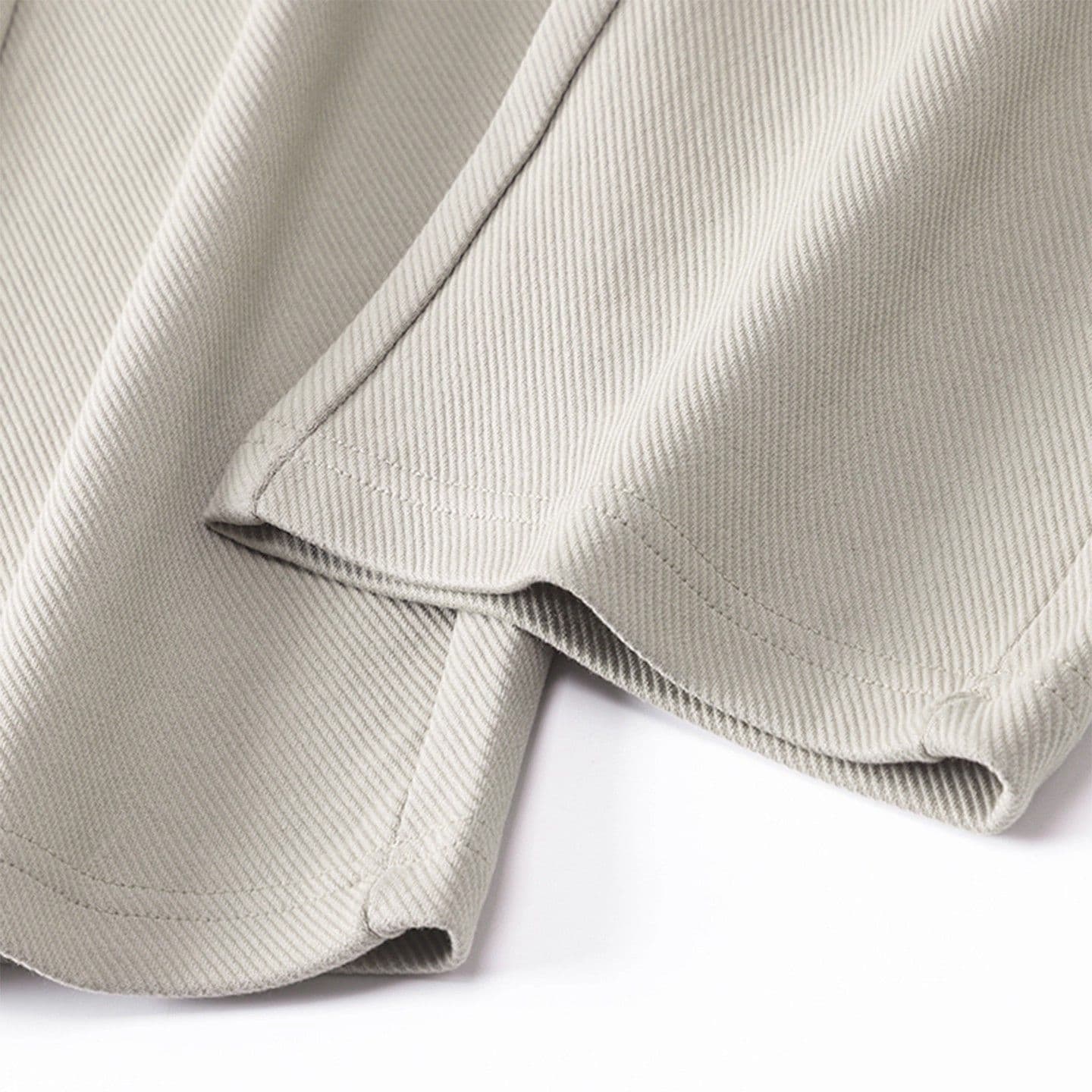 Spring and Autumn 420g atmospheric gray straight pants men's loose sports pants men's casual pants autumn knitted sweatpants 5
