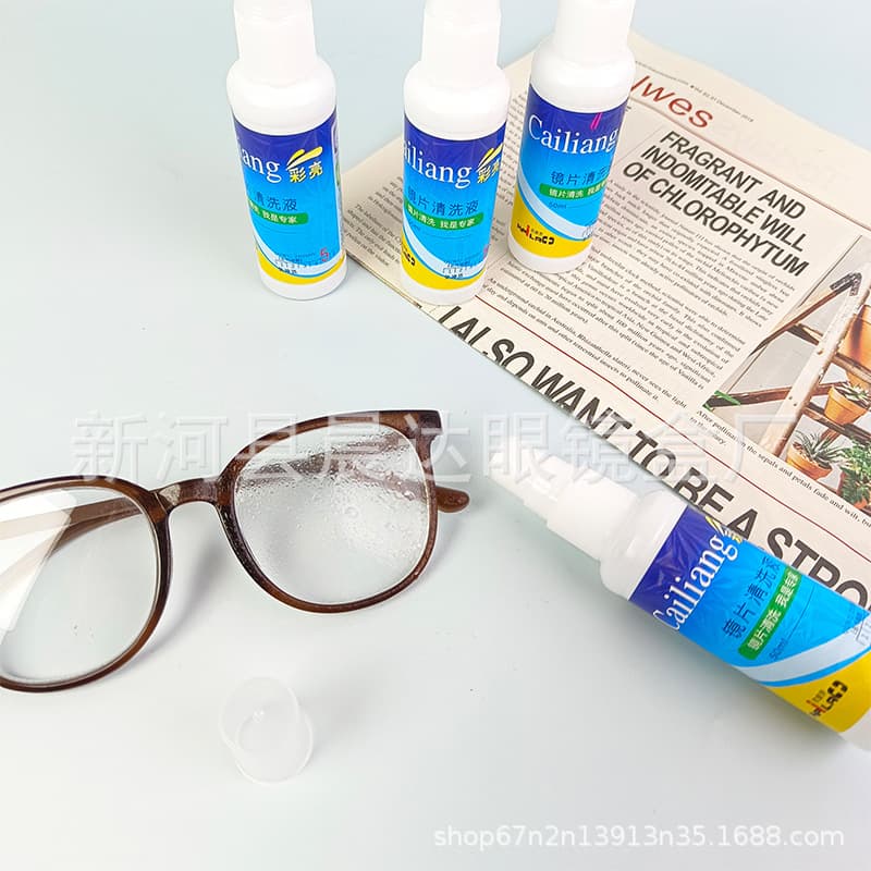 Glasses Cleaner Glasses Cleaning Liquid Mobile Phone Screen Lens Cleaner Spot 50ml Glasses Water Spray 3