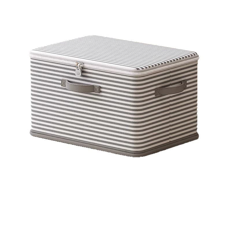Yiwu ready-made storage box large capacity clothes quilt zipper fabric storage box wardrobe foldable storage box 6