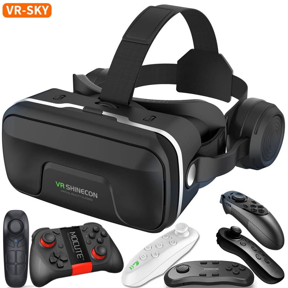 Cross-border popular VR SHINEOCN VR glasses Qianhuan Magic Mirror 12th generation headset version virtual reality 3D glasses 2