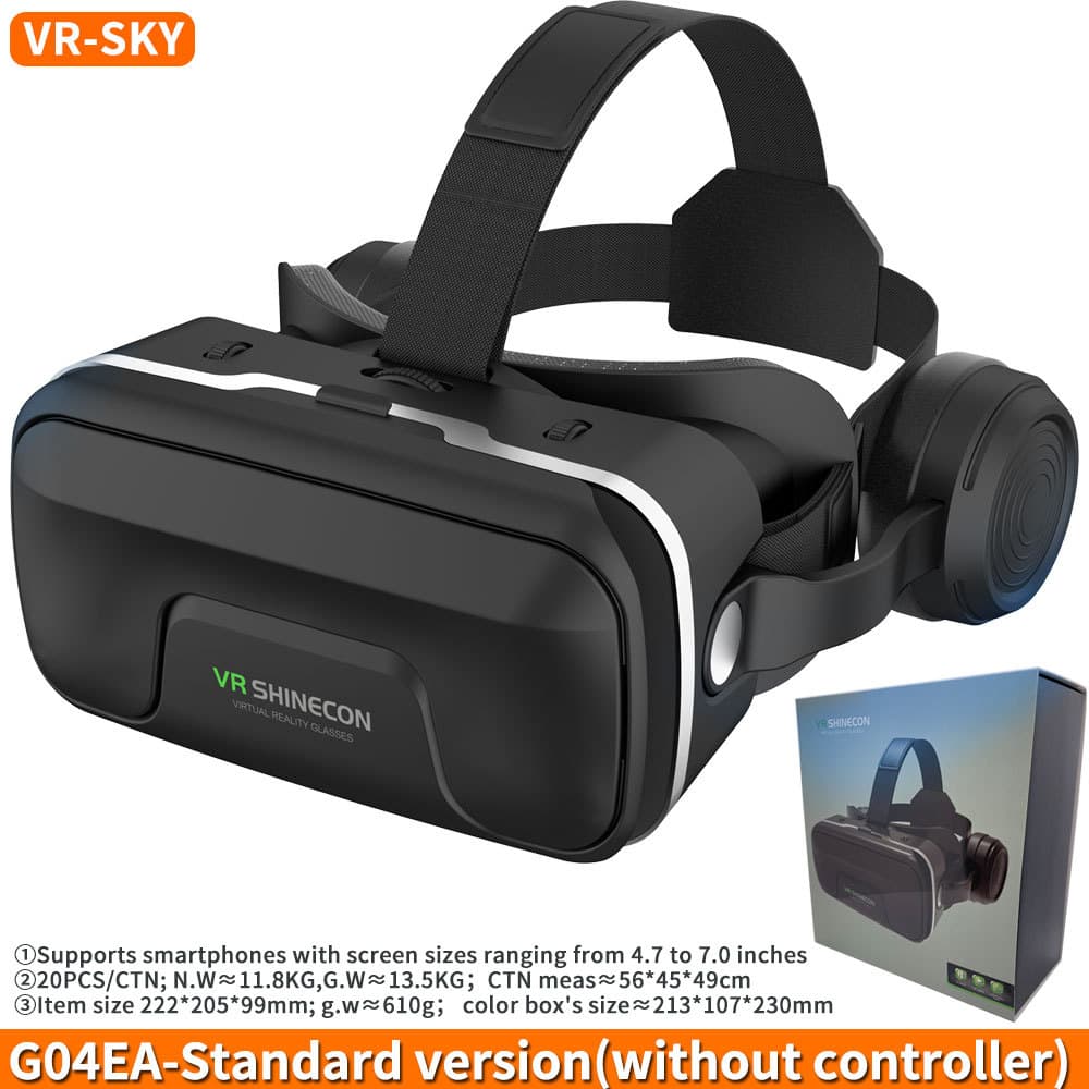 Cross-border popular VR SHINEOCN VR glasses Qianhuan Magic Mirror 12th generation headset version virtual reality 3D glasses 7