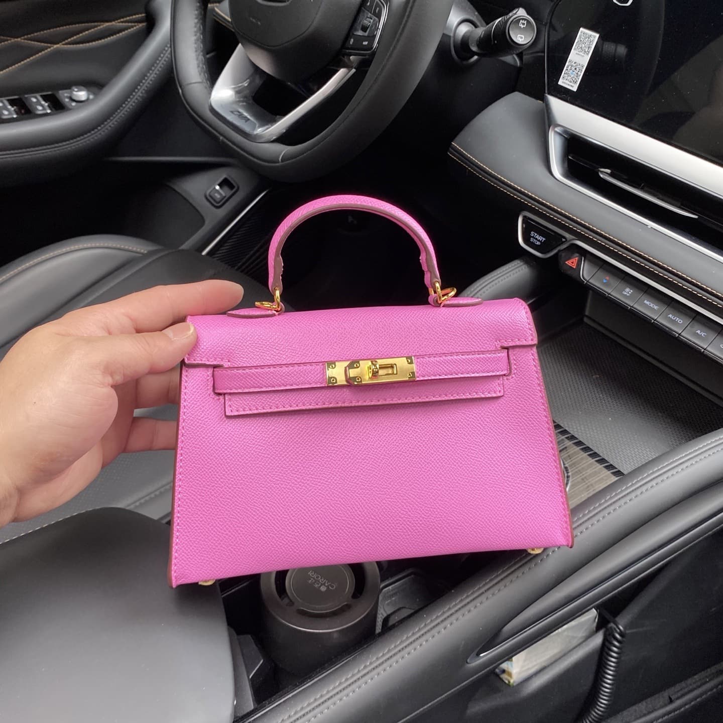 ln stock cross-border Amazon second generation Kelly bag women's handbag European and American light luxury fashion single shoulder crossbody bag 3