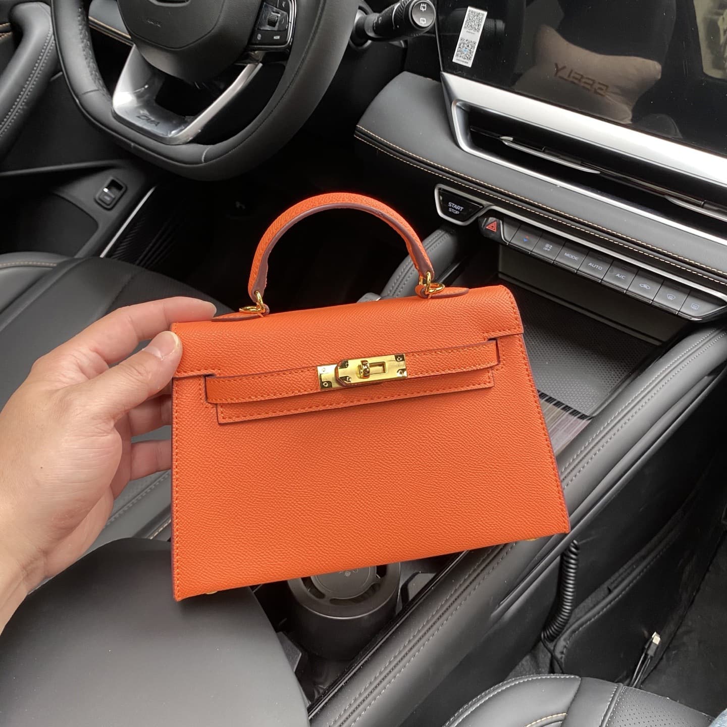 ln stock cross-border Amazon second generation Kelly bag women's handbag European and American light luxury fashion single shoulder crossbody bag 4