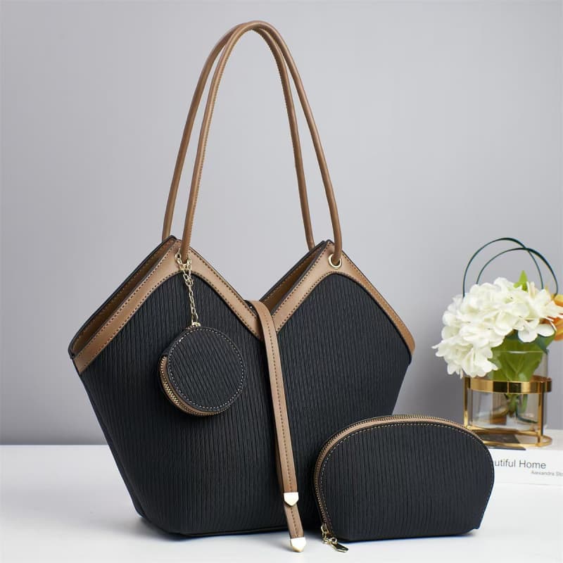 Large bags, women's bags, tote bags, versatile temperament, new Korean style handbags, shoulder bags, crossbody bags, women's bags 2