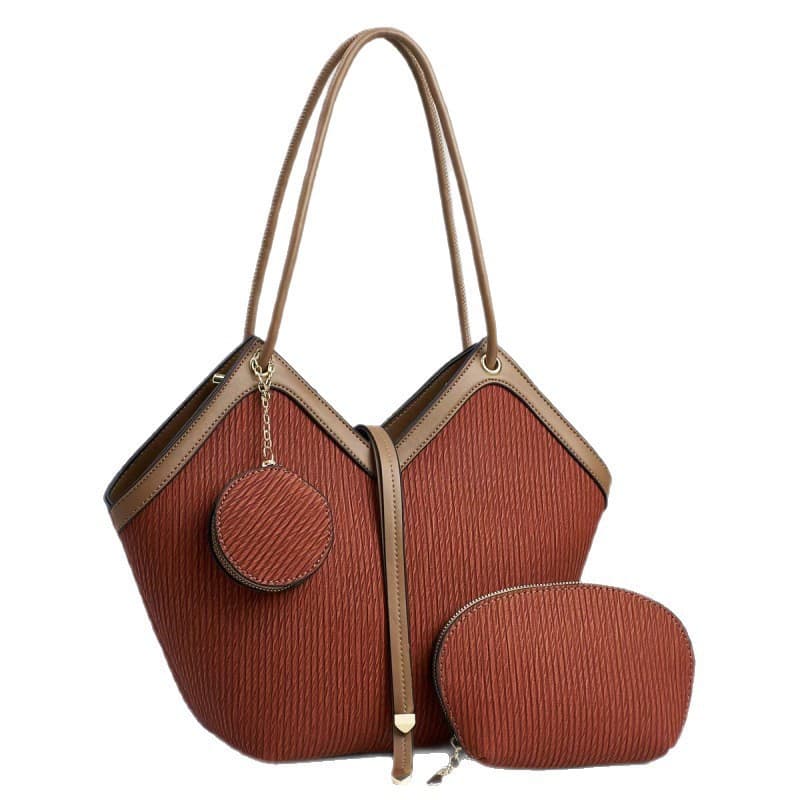 Large bags, women's bags, tote bags, versatile temperament, new Korean style handbags, shoulder bags, crossbody bags, women's bags 6