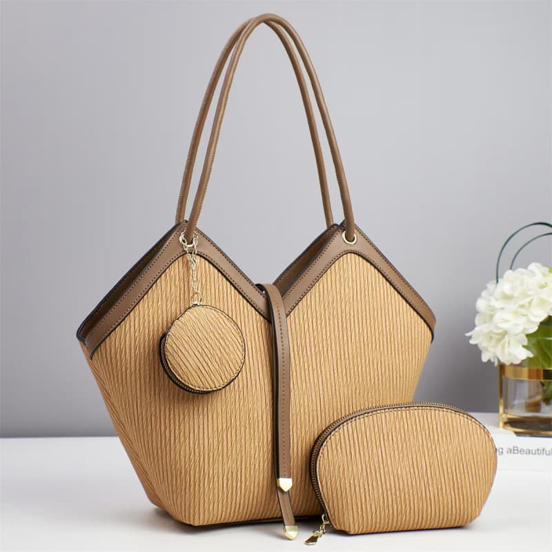 Large bags, women's bags, tote bags, versatile temperament, new Korean style handbags, shoulder bags, crossbody bags, women's bags 9