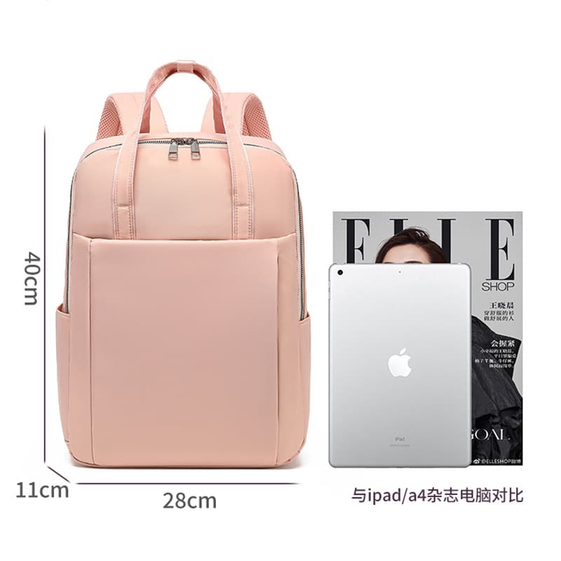 High-looking, fashionable men's and women's backpacks, simple and versatile, large-capacity commuter backpacks, portable school bags for travel 4