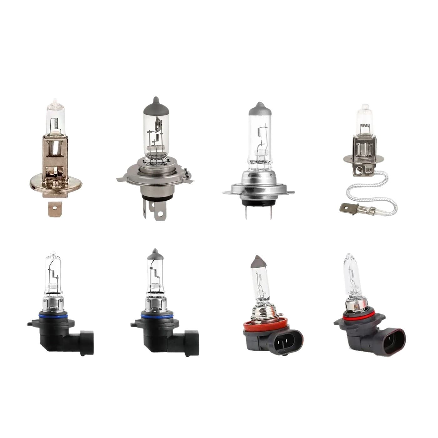Car halogen lamp H1H4h8h16 headlight H3 fog lamp H7 high beam 9005H11 low beam high beam bulb fog lamp 3