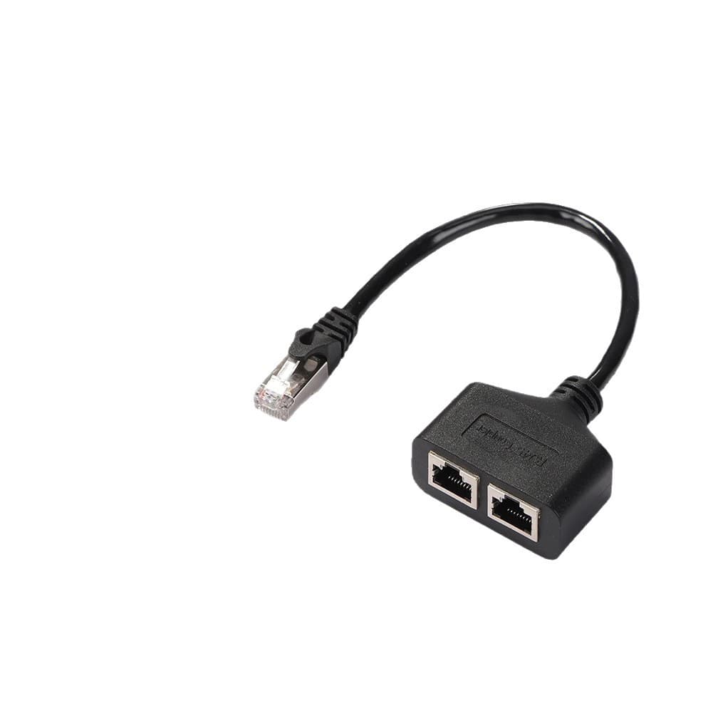 RJ45 one-to-two/three/four network cable splitter RJ45 one-to-three extension cable to one-to-two Ethernet 6