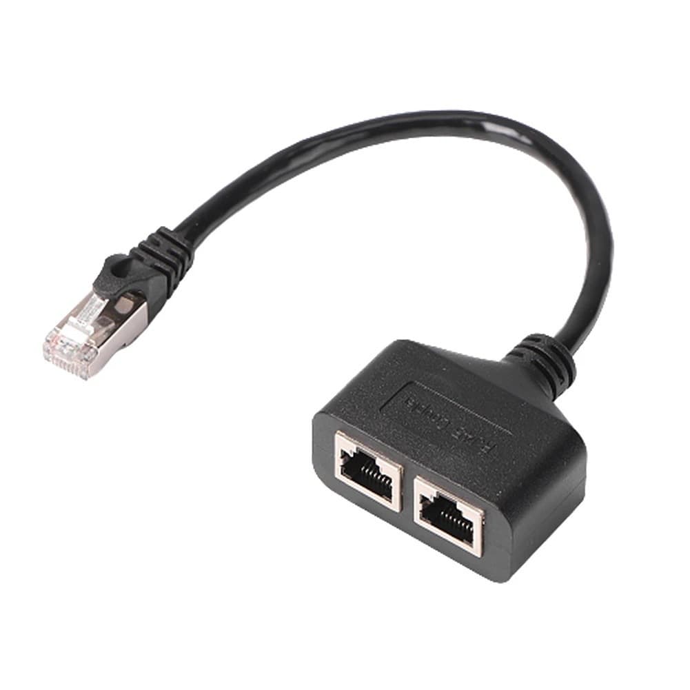 RJ45 one-to-two/three/four network cable splitter RJ45 one-to-three extension cable to one-to-two Ethernet 7