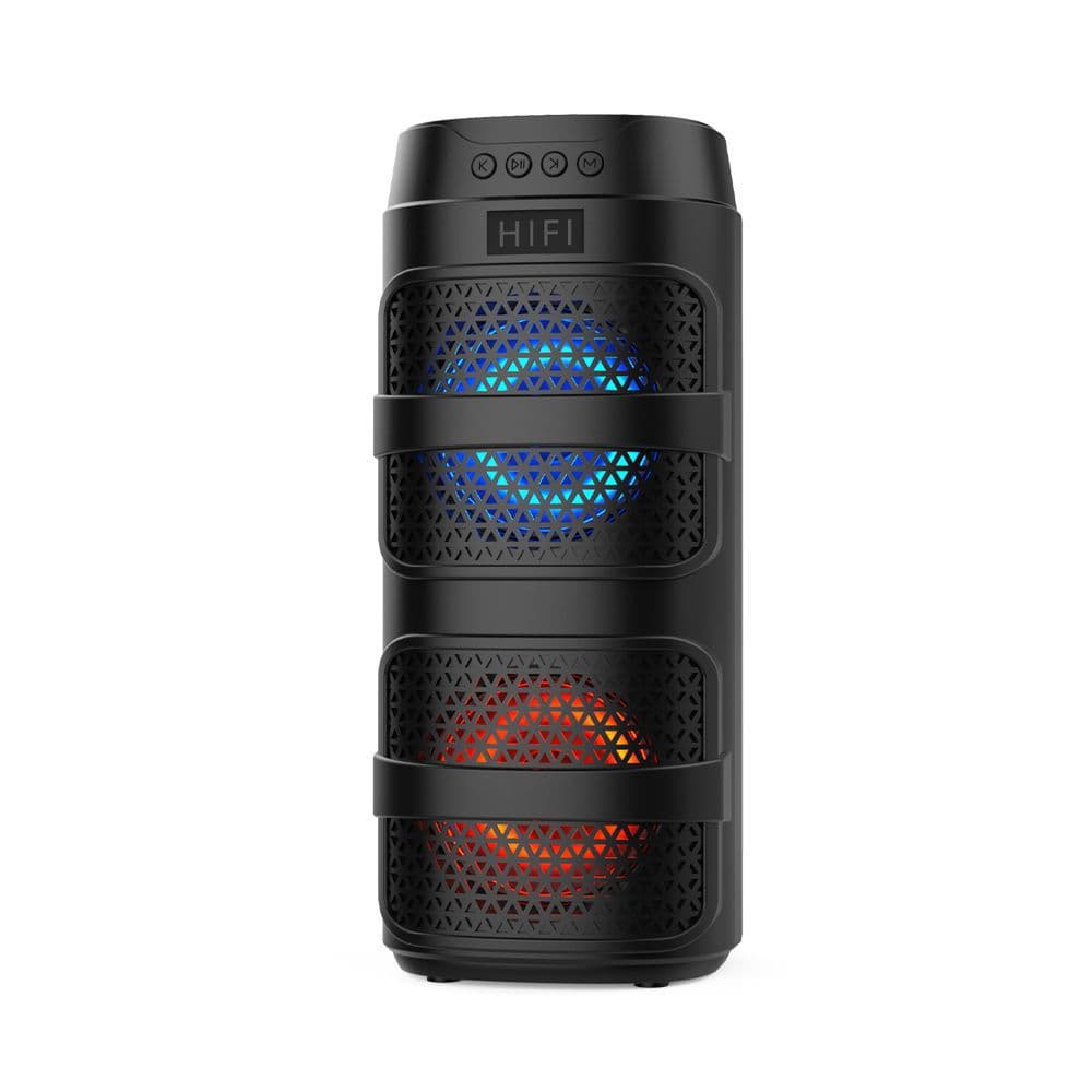 Hot special price dual speaker Bluetooth speaker 16W outdoor portable USBTF card mini audio MP3 player 2