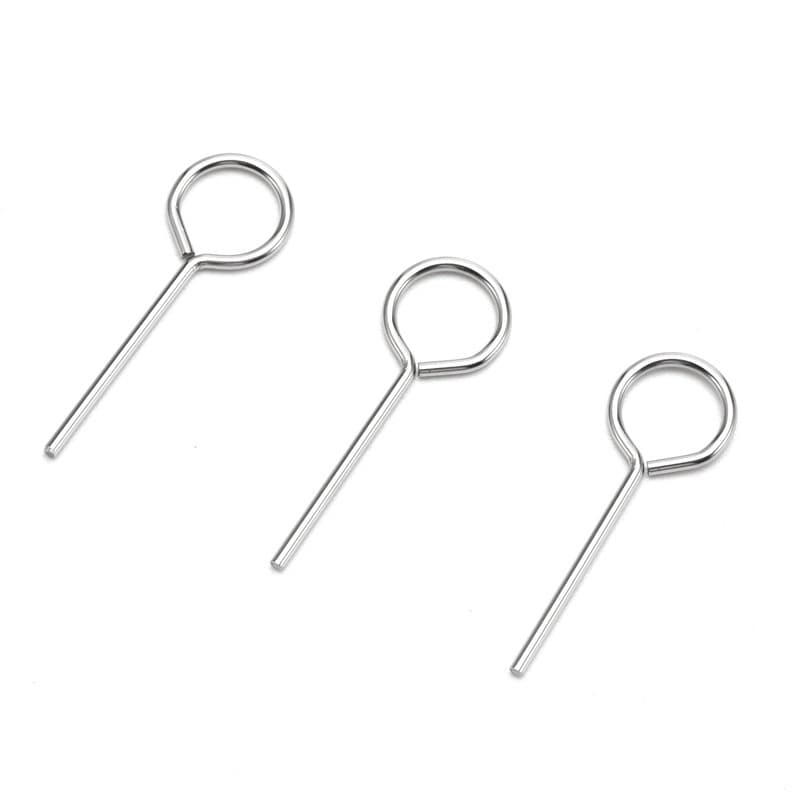 Mobile phone card extractor suitable for Apple Android card extractor SIM card extractor stainless steel hard top card pin accessories 5
